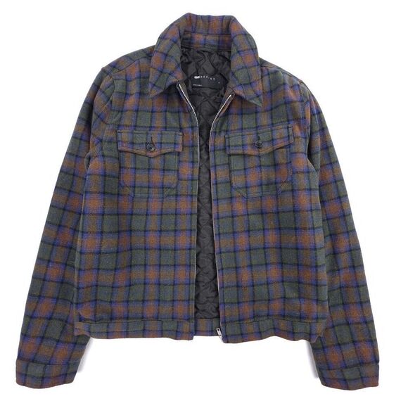 ASOS Other - NEW ASOS Design Wool Plaid Tailored Chore Jacket Old Money Minimal Quiet Luxury